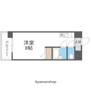 アルトゥーラ ケルコス【4階】の間取り