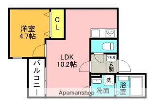 HAISO2【2階】の間取り
