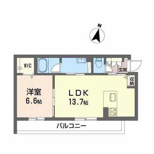 サン ウィステリア【3階】の間取り