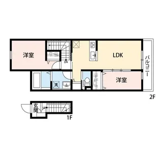 GRAND REVE【2階】の間取り