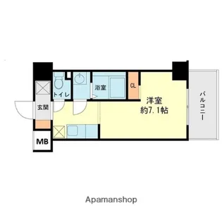 福岡県春日市春日公園7丁目【マンション】の間取り
