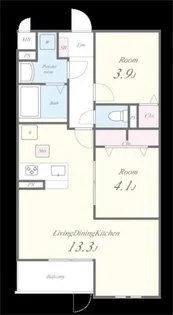 Spread Hills K【1階】の間取り