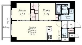 仮称)東那珂2丁目マンション【14階】の間取り