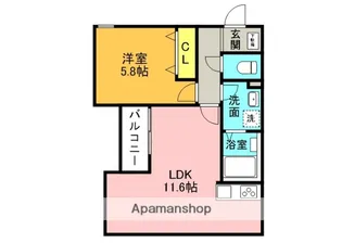 IMAXレジデンス博多南【3階】の間取り