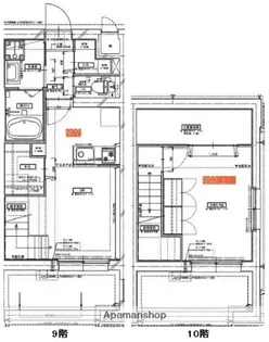 MODERN EIGHT 高宮LIETO【2階】の間取り