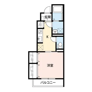 ベルレーヴ【1階】の間取り