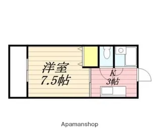 エレガンス桜ヶ丘【403号室】の間取り