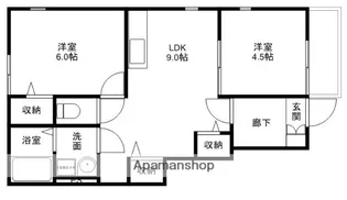 M&S一番館【1階】の間取り