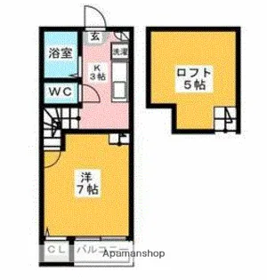 リックメゾン【1階】の間取り