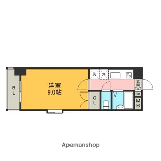 ロイヤル博多駅東【11階】の間取り