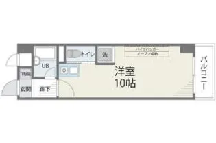 アバンダント84【9階】の間取り