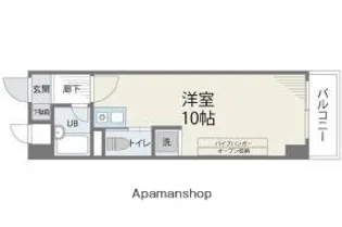 アバンダント84【9階】の間取り