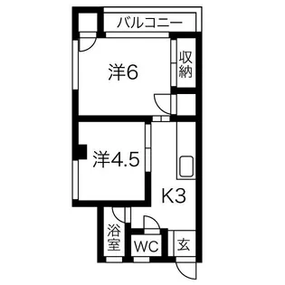 福岡県福岡市南区折立町【マンション】の間取り