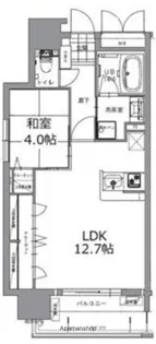プレスタイル博多駅南Ⅱ【3階】の間取り
