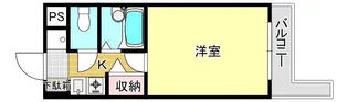福岡県福岡市南区市崎1丁目【マンション】の間取り
