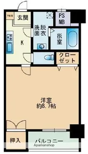 福岡県福岡市南区井尻1丁目【マンション】の間取り