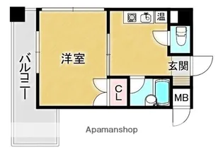 福岡県福岡市南区大楠1丁目【マンション】の間取り