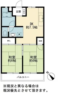 うえのビル【2階】の間取り