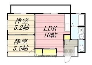 福岡県福岡市南区横手南町【マンション】の間取り