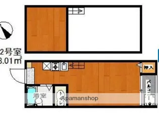 フローレンス博多駅南【2階】の間取り