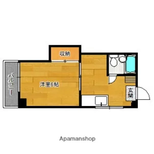 福岡県福岡市南区野間4丁目【マンション】の間取り