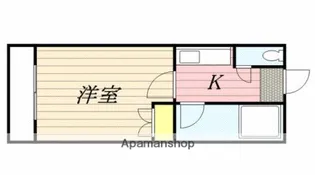 ベリエ井尻【105号室】の間取り