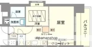 福岡県福岡市中央区港2丁目【マンション】の間取り