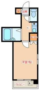 GODDESS【3階】の間取り