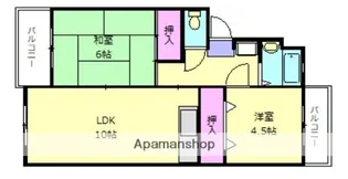 福岡県福岡市南区老司3丁目【マンション】の間取り