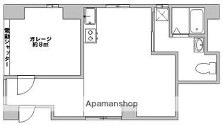 WIL−BU山王(ウィルブ山王)【1階】の間取り