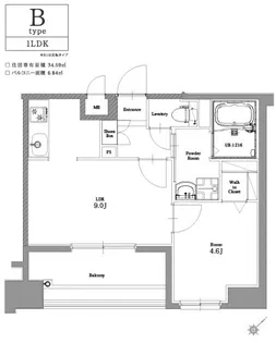 エンクレスト博多駅南CELES【2階】の間取り
