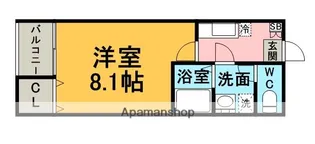リブレア東比恵A棟【1階】の間取り