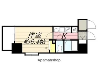 エステムコート博多・祇園ツインタワーファーストステージ【5階】の間取り