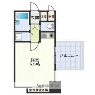 朝日プラザⅧ【10階】の間取り