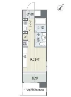 フェルト627【3階】の間取り