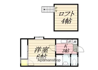 ダイアスター御供所【2階】の間取り