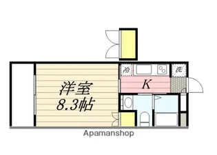 福岡県福岡市博多区住吉2丁目【マンション】の間取り