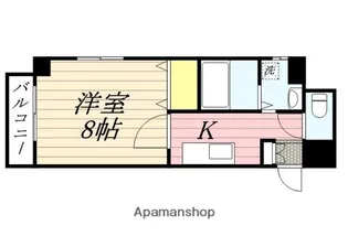 GRANDEUR住吉壱番館【3階】の間取り