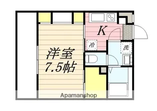 リブリ・MONOLITH HAKATA【2階】の間取り