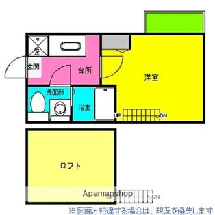 MARRY住吉【1階】の間取り