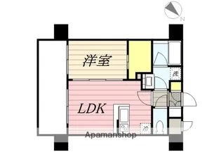 ネストピア博多グランドステージ【9階】の間取り