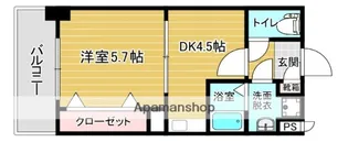 リファレンスベイサイド【7階】の間取り
