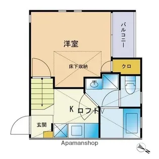 コンフォートベネフィスジオ吉塚駅前【1階】の間取り