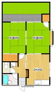 メモリー吉塚【1階】の間取り