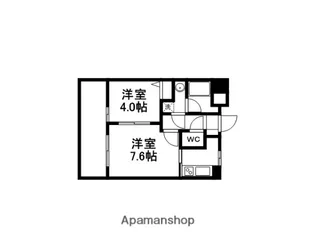 リアンシエルブルー東公園【10階】の間取り