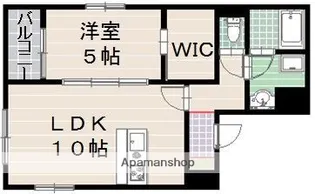 オーク博多【2階】の間取り