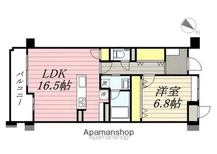 福岡県福岡市博多区東雲町3丁目【マンション】の間取り