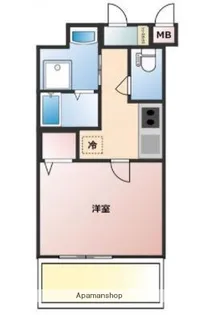 サヴォイラクアティック【9階】の間取り