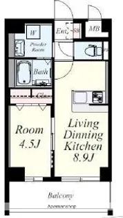 福岡県福岡市東区原田2丁目【マンション】の間取り
