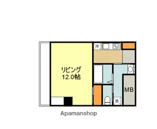 TATTOI香椎【4階】の間取り